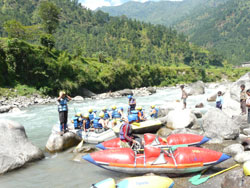bhotekosi River rafting